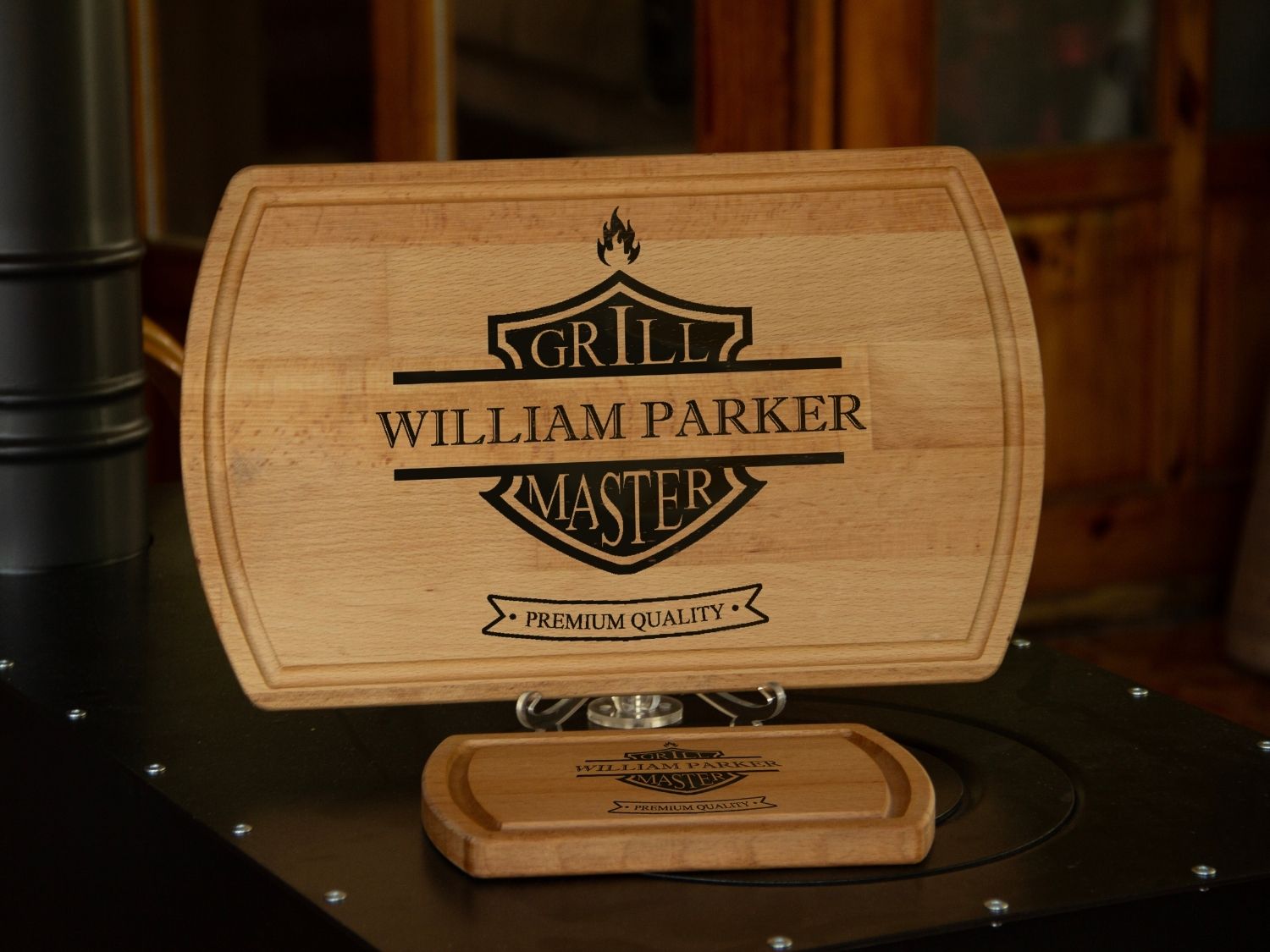Personalized Grill Master Cutting Board