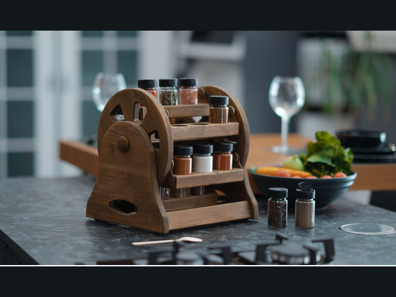 Spice Rack Wall